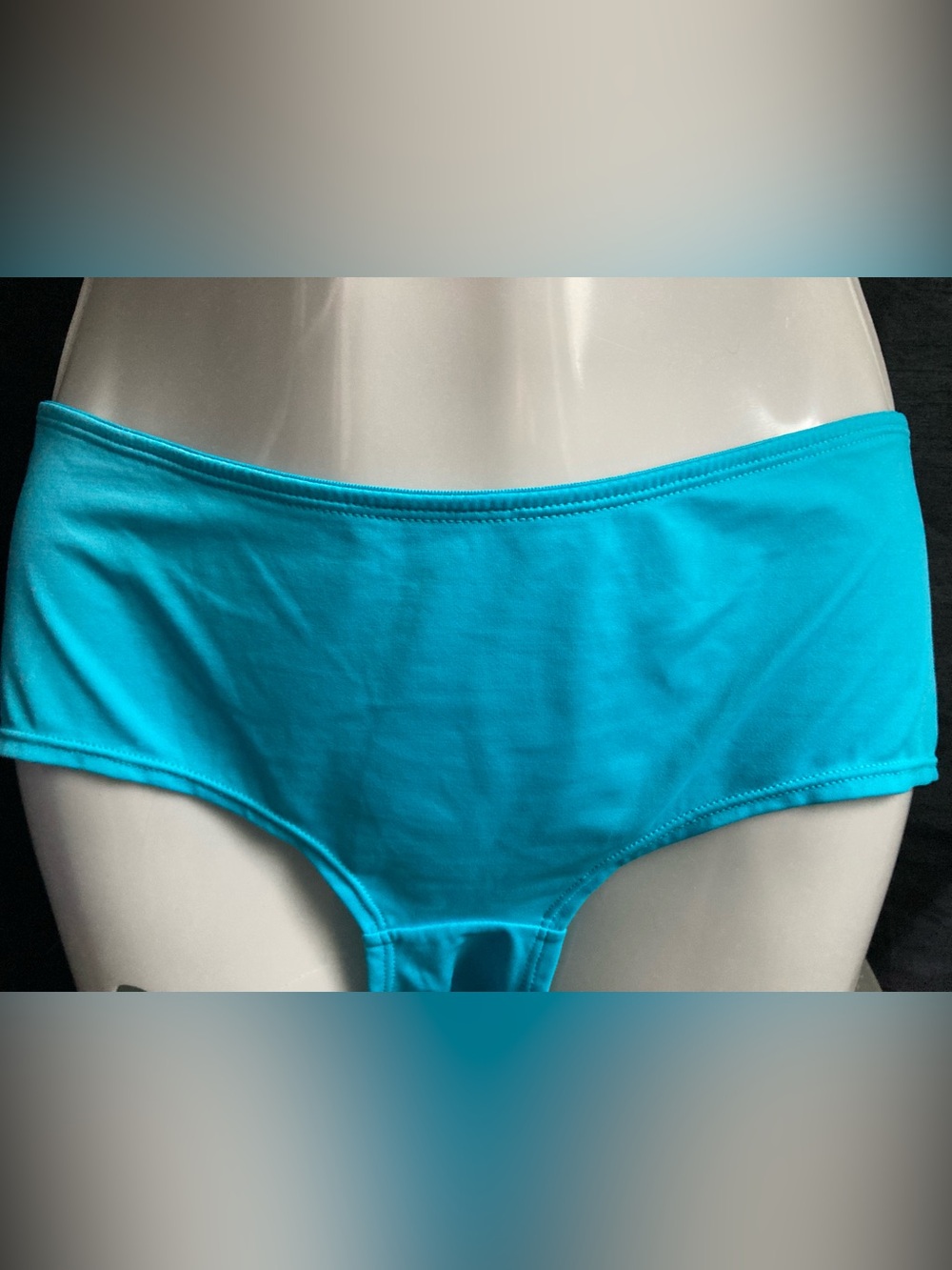 La Vie en Rose Turquoise Floral Boyshort L